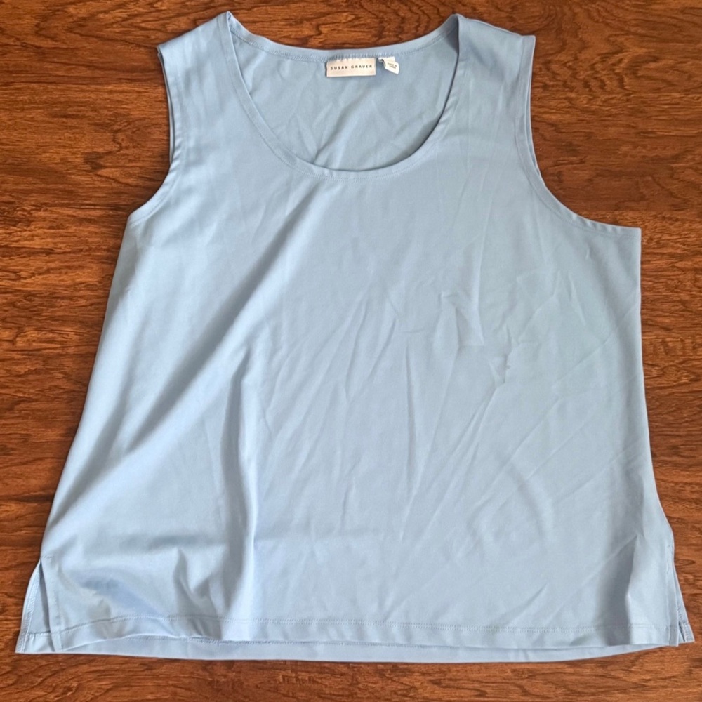 Susan Graver Women’s Lightweight Sleeveless Top